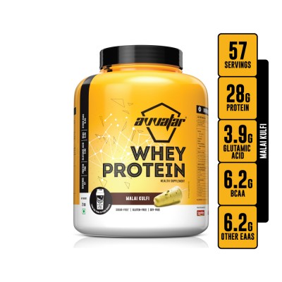 AVVATAR WHEY PROTEIN 2KG | 28 GM PROTEIN| 57 SERVING