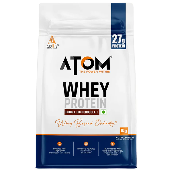 ATOM WHEY 27GM 1KG ATOM WHEY 27GM 1KG
