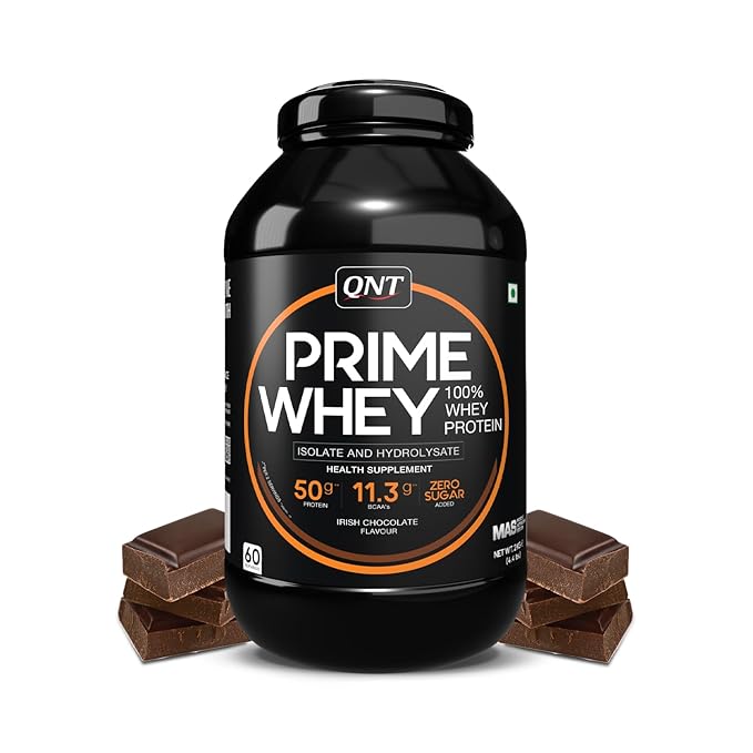 QNT PRIME WHEY 2KG | 25 GM PROTEIN | 60 SERVING