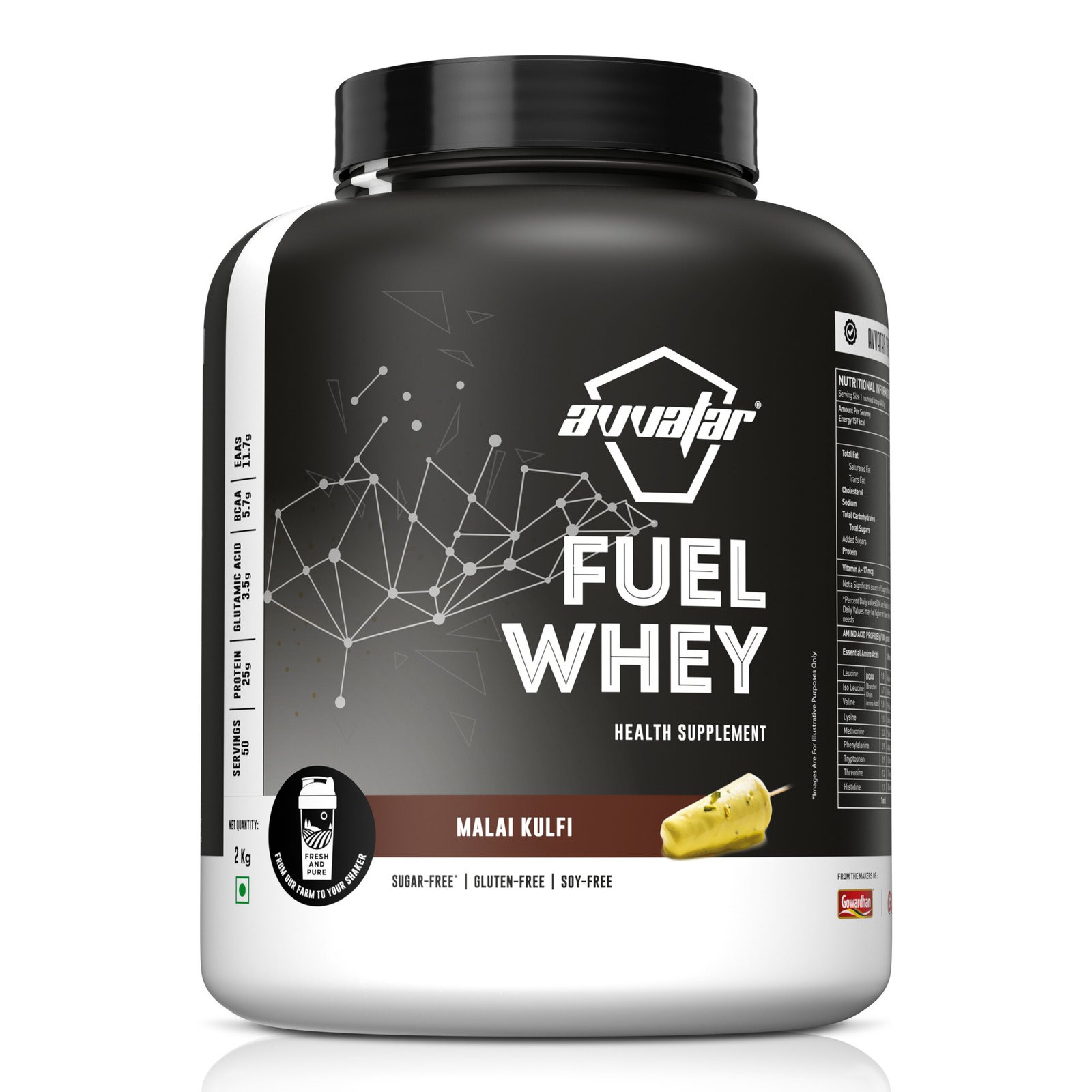 AVVATAR FUEL WHEY 2KG VVATAR FUEL WHEY 2KG